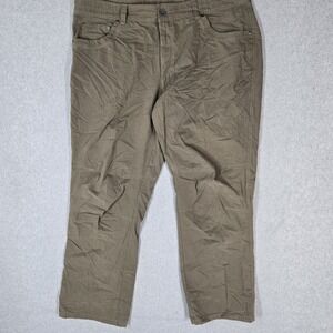 KILLIK Men Pants 40/32 Olive Green Cotton Nylon Cargo KL58347 32" Inseam Logo